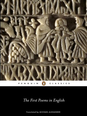 cover image of The First Poems in English
